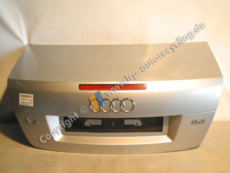 Audi A4 original Heckklappe Cabrio LY7W Lichtsilber BJ2002